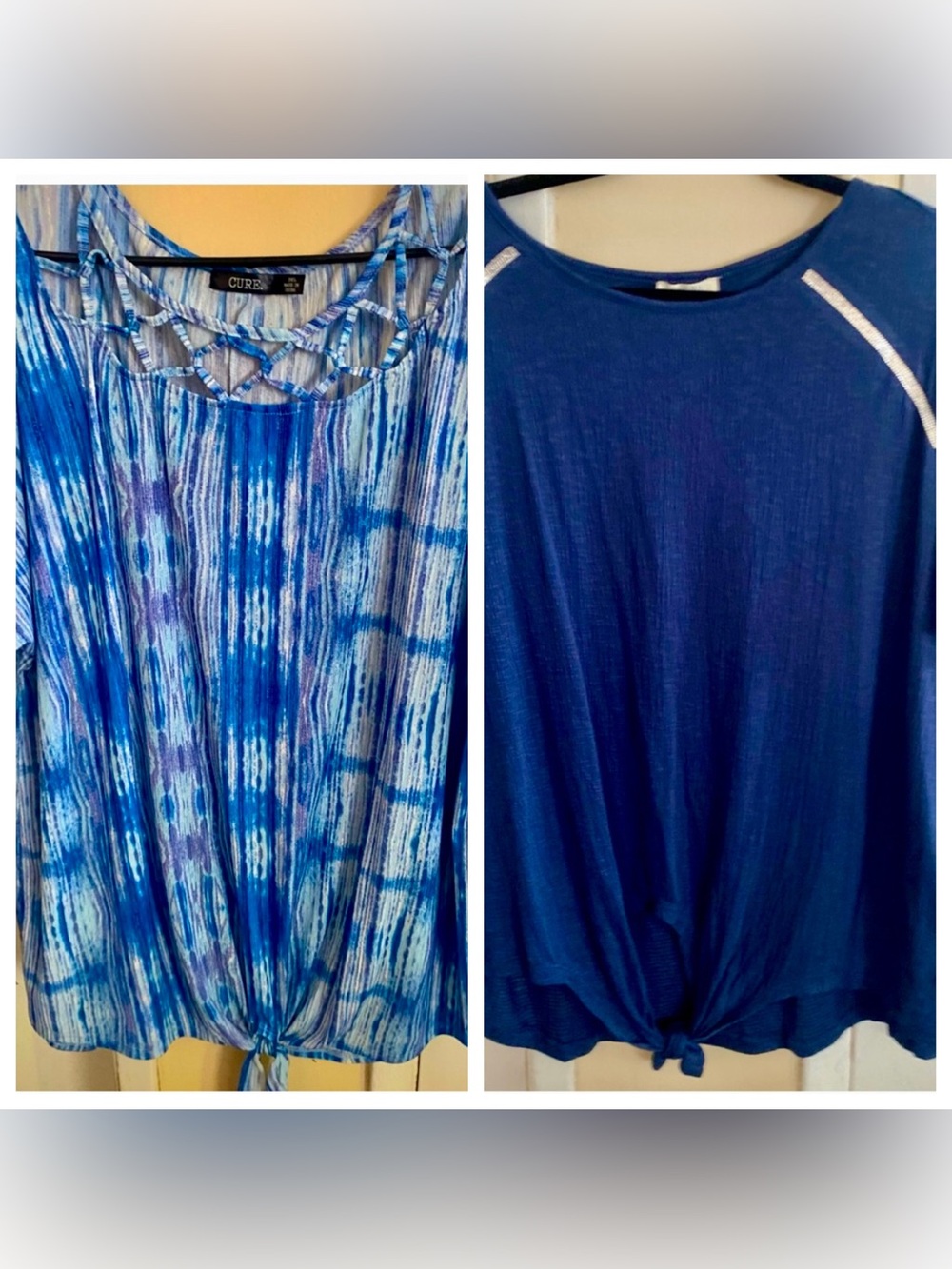 2 New Lasies tops!  Size 3X